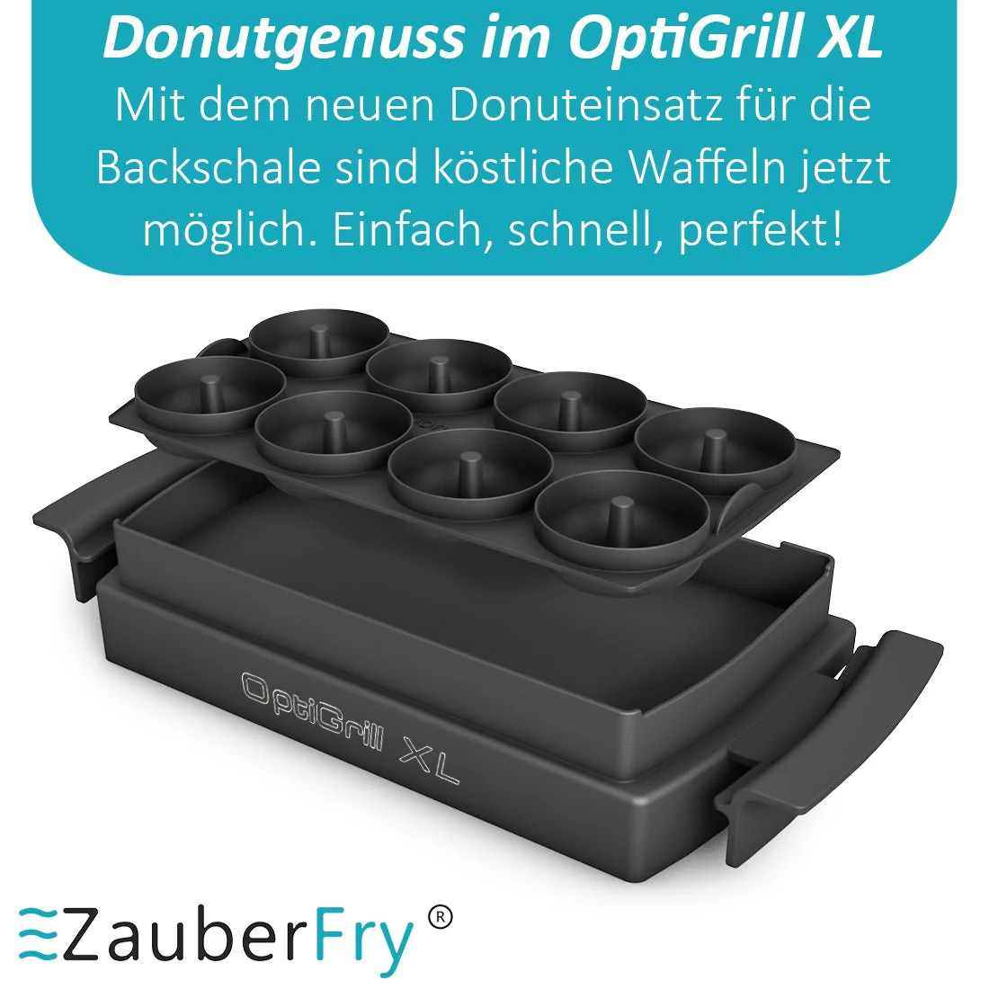 ZauberFry | Donuteinsatz für Tefal OptiGrill XL - Image 4