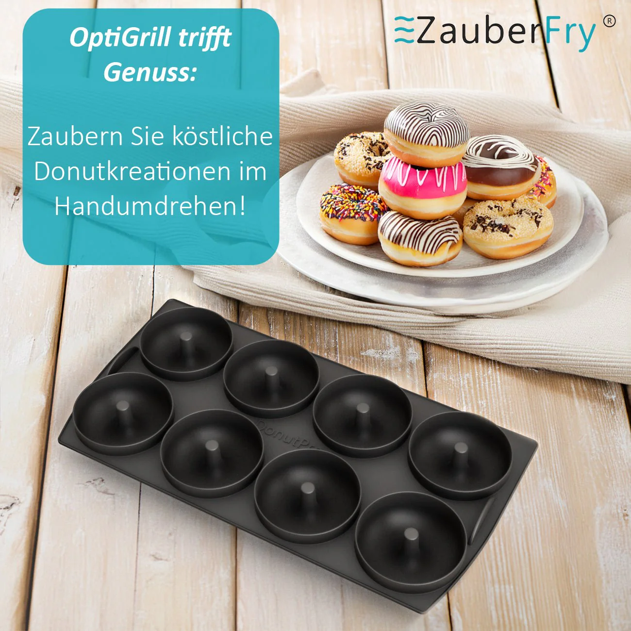 ZauberFry | Donuteinsatz für Tefal OptiGrill XL - Image 7