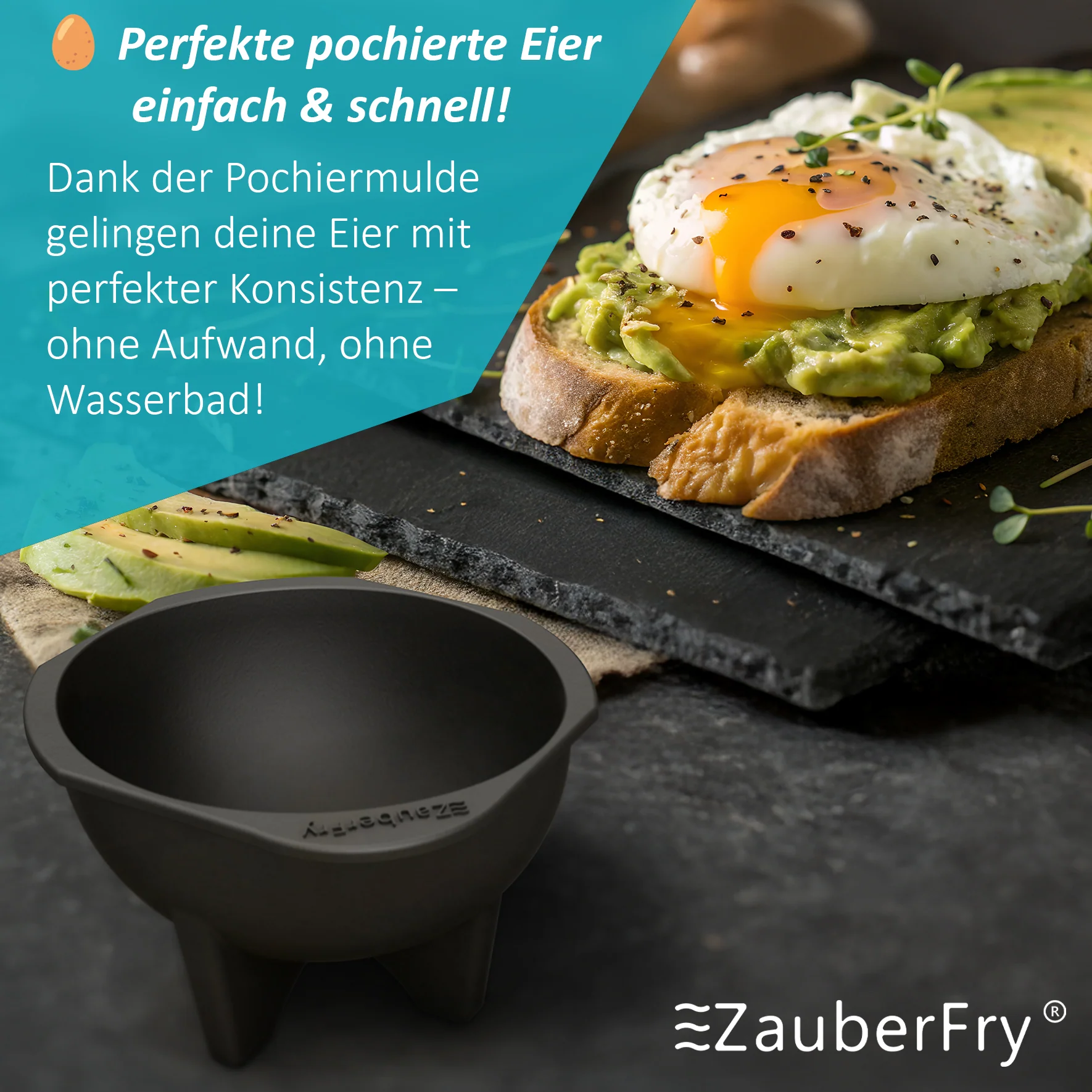 ZauberFry | Pochiereinsätze für Airfryer (4er-Set) - Image 2