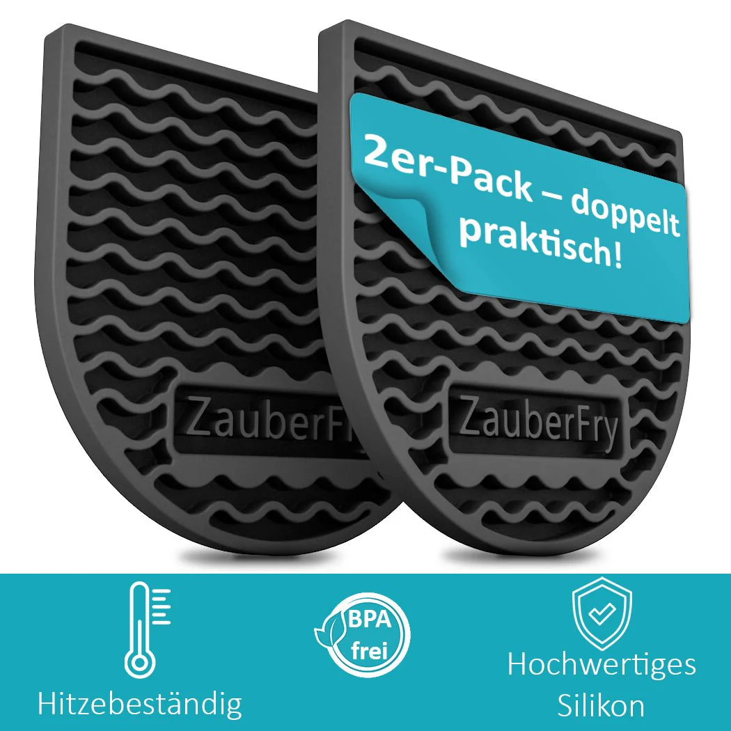 ZauberFry | Silikon Untersetzer für Ninja AF300EU, AF400EU, AF451EU, AF500DE und SL400EU (2er-Set) - Image 5